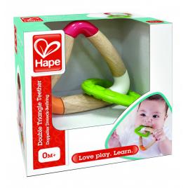 Hape jucarie dentitie triunghi dublu