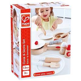 Hape set pentru gatit si servit