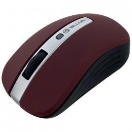 Mouse wireless tellur basic, led, rosu