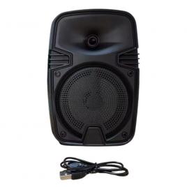 Boxa portabila zqs1461, 24w pmpo, bt/fm/usb, led, 1200mah