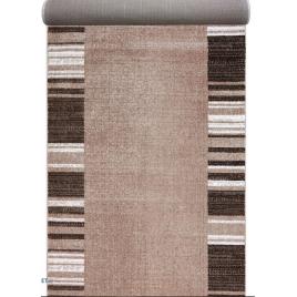 Traversa hol, model mira 24070 120, festonata  latime 100 cm, maro
