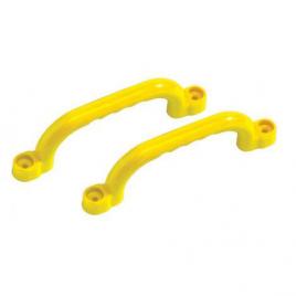 Set manere din plastic 25 cm galben