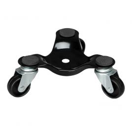Suport pentru mutat mobila, cu 3 roti, greutate suportata 60 kg, negru, Vivo WD300