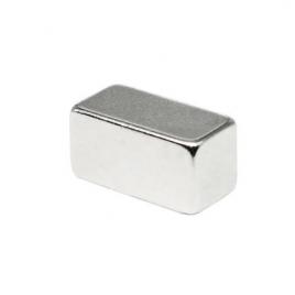 Magnet foarte puternic, tip bloc, 20 x 10 x 10 mm, gri