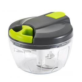 Mini tocator de mana cu snur, 520 ml, transparent, Vivo WK001