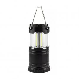 Lanterna pliabila LED camping, 260 lumeni, negru, Vivo RT349