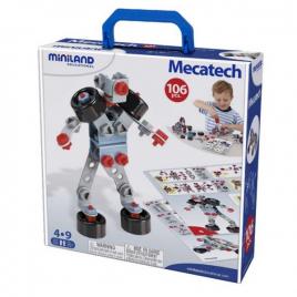 Joc constructii mecatech miniland 106 piese