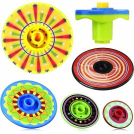 Jucarie interactiva titirez cu 5 cercuri, multicolor