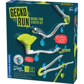 Kit constructie stem cursa cu obstacole cu bila metalica pentru incepatori thames & kosmos