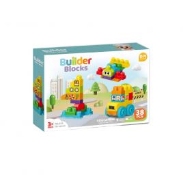 Set de constructie steam - vehicule 38 piese