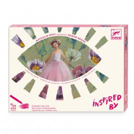 Atelier de pictura balerina inspired by degas djeco