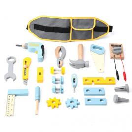 Set de joaca unelte din lemn 25 piese umu toys