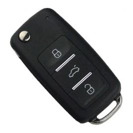 Cheie auto cu cip si telecomanda skoda superb 2 3t0 837 202 h