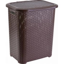 Cos pl.tip ratan 45 l maro, 34,5x41x46cm