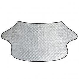 Parasolar pentru protectie parbriz, vara-iarna, 140 x 90 cm, argintiu, Vivo YX-XD02-B