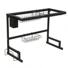 Suport uscare vesela a18, multifunctional, 65 cm, negru