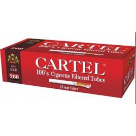 Tuburi Tigari Cartel Red 100 MM (24 mm) 200