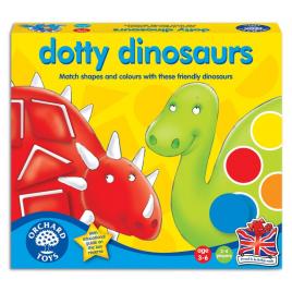 Joc educativ - dinozaurii cu pete