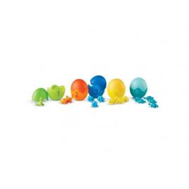 Set pentru sortat si numarat - dinozauri colorati