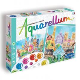 Set pictura aquarellum capitale
