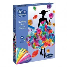 Kit creativ quilling rochite