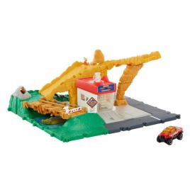 Set de joaca matchbox action drivers - canionul cu sunete si lumini