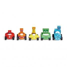 Set mini vehicule numberblocks