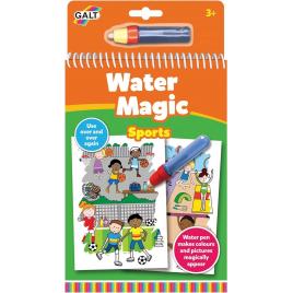 Carte de colorat water magic - ora de sport