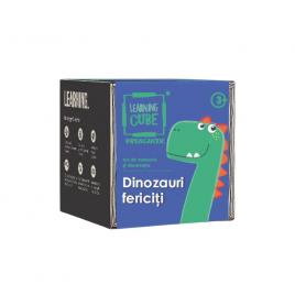 Joc de atentie learning cube - dinozauri fericiti