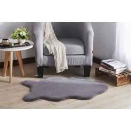 Covor blanita living dormitor, soft lop 070, gri, shapes