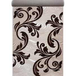 Model cappuccino, traversa crem maro, festonata, latime 60 cm