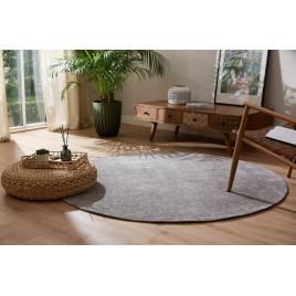 Covor living dormitor, fargo 71501 070, rotund, gri