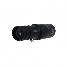 Luneta de camping si vanatoare ideallstore, monocular, 16x52, negru, husa inclusa