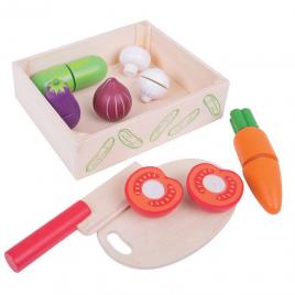Bigjigs set legume feliate