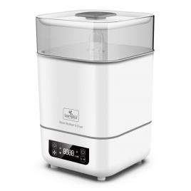 Sterilizator electric cu aburi si uscator pentru biberoane, lorelli, alb