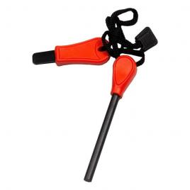 Amnar pentru camping ideallstore®, ultimate survival, otel inoxidabil, 10.5 cm, portocaliu