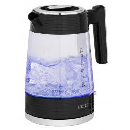 Fierbator electric ecg rk 1750 stripe, 2200 w, 1.7 litri, sticla borosilicata,