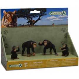 Figurina familia cimpanzeilor collecta