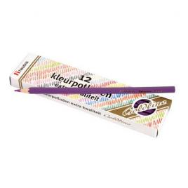 Set 12 creioane colorate goldline 3.7 mm violet - heutink