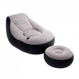Sezlong gonflabil cu suport picioare intex 68564np