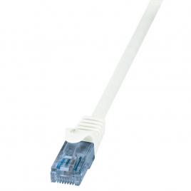 Cablu de retea , logilink , home u/utp econline cat.6a 10ge , 5 m ,alb