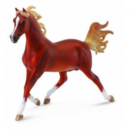 Figurina armasar arabian chestnut - collecta