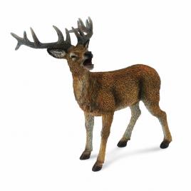 Figurina cerb rosu l collecta