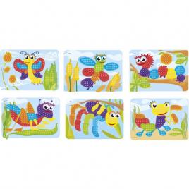 Joc educativ mozaic miniland, 180 piese