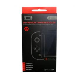 Gioteck - 9h premium tempered glass screen protector kit for nintendo switch