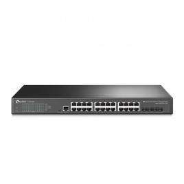 Switch tp-link cu management l2, 24 porturi gigabit, 4 x sfp+ gigabit