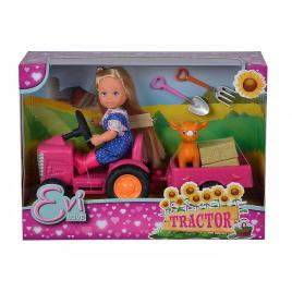 Papusa evi love cu tractor