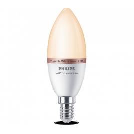 Bec led inteligent philips, lumanare, wi
