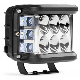 Proiector led pentru off-road, atv, ssv, culoare 6500k, cu doua functii,
