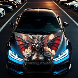 Folie capota auto 